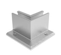 Sellon24 Profil L per VSG 12,00-21,52 mm, Alluminio Elox nero, 1,0 kN