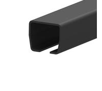 Sellon24 Profilo Guida Schiebetor Omega Acciaio Grezzo 70x60x3,5 mm 6 m