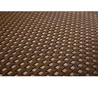 Sellon24® - Rivestimento per balcone in polietilene, effetto rattan, fornisce protezione da sguardi indiscreti e dal vento, adatto per balconi, terrazze e giardini (RD01 marrone, 110)