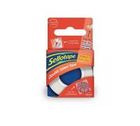 Sellotape Double Sides Tape, 15 mm x 5 m - Pack of 12