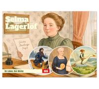 Selma Lagerlöf (Tischkalender 2026 DIN A5 quer), CALVENDO Monatskalender: Ein Jahr mit Schwedens großer Erzählerin
