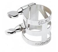 Selmer legatura sax soprano Argentata per bocchino metallo senza cap