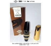 SELMER S80 C GO PER SAX TENORE SIB KIT BOCCHINO +LEGATURA +CAP -OUTLET-NUOVO