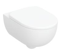 VASO SOSPESO GEBERIT SELNOVA PREMIUM RIMFREE COMPLETO DI SEDILE TERMOINDURENTE