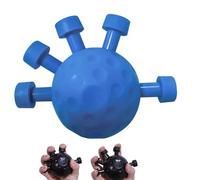 Seloniax Strength Ball, Arm Builder Forearm Seloniax Strength Power Ball, Adjustable Silicone Grip Trainer Finger Exerciser & Hand Strengthener (Blue)