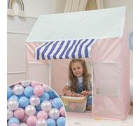 Selonis Casetta Tenda Da Gioco Con 100 Palline Di Gelateria Pieghevole Per Bambini Facile Da Montare E Smontare Per Interni Ed Esterni Con Finestre E Porte
