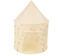 Selonis Tenda Da Gioco Per Bambini 100X130cm/Senza Palline Casa Padiglione Dei Giochi Pop-Up Con Motivo A Cuori E Stelle Per Gioco, Beige Chiaro