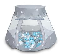 Selonis Tenda Per Bambini da Gioco a Forma di Castello Pieghevole Casetta dei Giochi Con Palline Colorate Facile Da Montare Perfetta Per Giocare In Interni Ed Esterni