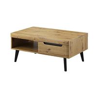 Selsey Artisan - Tavolino da salotto in rovere 107 x 46 x 67