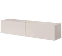 Selsey Bisira Mobile TV, melamina, Grigio-Beige, 140 cm