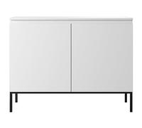 Selsey Comò con Ante, Legno ingegnerizzato, Bianco, 100