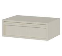 Selsey Comodino Per Camera Da Letto Con Cassetto Comodino Da Notte Sospeso Stile Moderno 50 cm Beige Evo