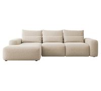 Selsey Divano ad angolo, divano letto, divano letto, con spazio di archiviazione, funzione di sonno, facile da pulire, con cuscino, cuscino lombare a forma di L, autoportante, sinistro, ciniglia