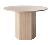 Selsey Hexa Oak Dining Table Laminated Top 110cm