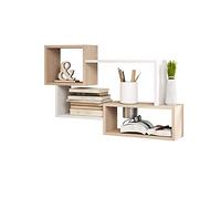 Selsey Mensola pensile, Marrone Chiaro, 54.0 x 87.0 x 18.0 cm