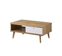Selsey Tavolino Basso, Legno di Rovere Chiaro Sonoma, 107 x 46 x 67