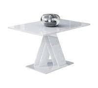 Selsey Tavolino da salotto Catwort 120x60 cm bianco lucido