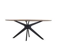 Selsey Tavolo da Pranzo, Effetto Noce, 75x180x110