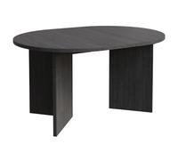 Selsey Tavolo da Pranzo Ovale Allungabile Frassino Portland - Tavolo Rotondo Allungabile, Design Moderno, Estensibile da 110 a 190 cm, Laminato di Alta Qualità con Bordi ABS, Facile da Montare