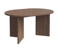Selsey Tavolo da Pranzo Ovale Allungabile Noce Wisconsin - Tavolo Rotondo Allungabile, Design Moderno, Estensibile da 110 a 190 cm, Laminato di Alta Qualità con Bordi ABS, Facile da Montare