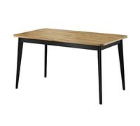 Selsey Tavolo da Pranzo, Quercia, Rovere Artisan, 80 x 76 x 140-180