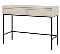 Selsey Toeletta Da Trucco Tavolo Da Trucco Con 2 Cassetti Con Struttura Moderno Per Camera Da Letto 110 cm Grigio Beige Evo