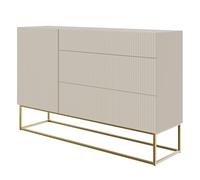 Selsey VELDIO - Cassettiera a un'anta - 140 cm - taupe (grigio-beige)