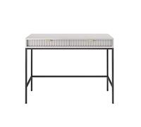 Selsey Vellore - Tavolo da toeletta, in lega di alluminio, grigio, 104 x 78 x 50 cm