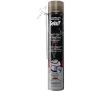 Selsil Schiuma Adesiva Poliuretanica Monocomponente SAFM-865, per Coppi, Pannelli Isolanti EPS/XPS, Cartongesso, 750 ml