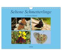 Seltene Schmetterlinge in Deutschland (Wandkalender 2026 DIN A4 quer), CALVENDO Monatskalender: Einblick in die Welt der Schmetterlinge