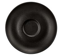 Seltmann 001.764298 Liberty 65164 - Piattino da caffè in porcellana, con decorazione in velluto, altezza 2 cm, diametro 12 cm