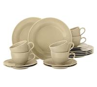Seltmann Beat - Servizio da caffè, 18 pezzi, colore: Beige