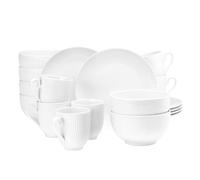Seltmann Weiden Amina Bianco Set Da Colazione 18 Pezzi