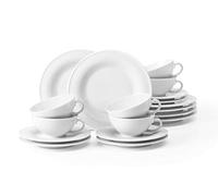 Seltmann Weiden Beat 001.751422 - Servizio da tè, 18 pezzi, colore: Bianco