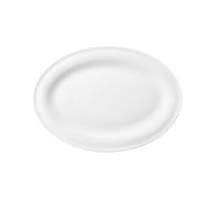 Seltmann Weiden Beat Bianco Piatto Da Servire Stretto 25 X 18 Cm