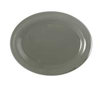 Seltmann Weiden Beat Perlgrau Piatto Ovale 35x28 Cm