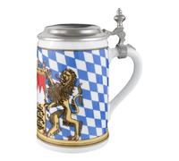 Seltmann Weiden Compact Bayern Bierkrug Con Coperchio 0,75 L