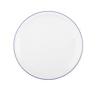 Seltmann Weiden Compact Blaurand Piatto Piano 25 cm Bianco Blu In Ceramica