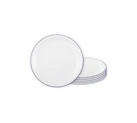 Seltmann Weiden Compact blu bordo piatto per colazione-set 6 pezzi