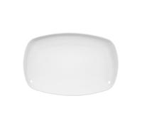 Seltmann Weiden Lido Bianco Piatto Da Servire Rettangolare 25x16,5 Cm