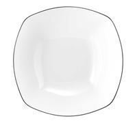 Seltmann Weiden Lido Black Line Ciotola Quadrata 24,5 Cm