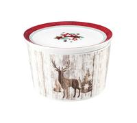Seltmann Weiden Life Natale Ciotola Rotondo Con Deckel 14 CM Weihnachtsgeschirr