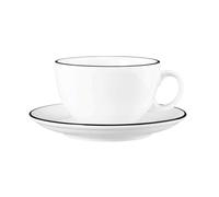 Seltmann Weiden Modern Life Black Line Tazza Da Caffè Latte 0,37 L Con