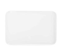 Seltmann Weiden No Limits - Piatto da Portata Rettangolare in Porcellana Dura, 35,9 x 23,8 x 1,6 cm, Colore: Bianco