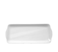 Seltmann Weiden Rondo / Liane Bianca Piatto Da Torta Rettangolare 35x15 Cm