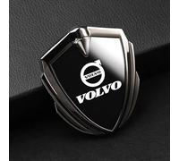 SELUVI Auto Emblema Adesivo per Volvo XC60 2017-2023, Bagagliaio Adesivo Scritta Logo Adesivo Logo Adesivo Lettere di Emblema in Metallo per Auto Carrozzeria Accesorios,Black-2