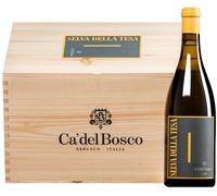 Selva della Tesa Chardonnay Sebino IGT 2020 6 bottiglie in cassetta di legno 4,5 l
