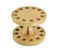 SELVA Portautensili per pinze e altri piccoli utensili in legno, per 12 utensili manuali, diametro fori: 1,3 cm