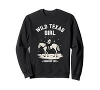 Selvaggio Texas Ragazza Equitazione Country Life Felpa