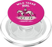 Selvaggio Texas Ragazza Equitazione Country Life PopSockets PopGrip per MagSafe